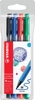 STABILO Filzstifte STABILO pointMax 4er Etui 0.8 mm Mehrfarbig