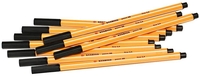 STABILO Fineliner point 88 - 10 Stück - schwarz