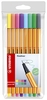 STABILO Fineliner Point 88 0.4 mm Mehrfarbig