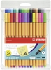 STABILO Fineliner Point 88 0.4 mm Mehrfarbig
