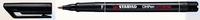 STABILO Folienstifte STABILO OHPen F Wf sz 10S 0.7 mm Schwarz