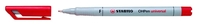 STABILO Folienstifte STABILO OHPen F Wl rt 10S 0.7 mm Rot