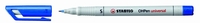STABILO Folienstifte STABILO OHPen S Wl bl 10S 0.4 mm Blau