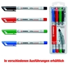 STABILO Folienstifte STABILO OHPen S Wl sw 10S 0.4 mm Schwarz