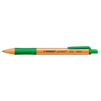 STABILO Kugelschreiber pointball orange - Schreibfarbe grün