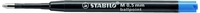 STABILO Kugelschreibermine STABILO Ballpoint Refill blau 0.5 mm M (mittel) Blau