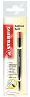 STABILO Kugelschreibermine STABILO Ballpoint Refill rot 0.5 mm M (mittel) Rot