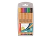 STABILO point 88 Fineliner Standardfarben 0, 4mm farbsortiert - 10 Stück