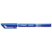 STABILO sensor 189 Fineliner 0, 3 mm - blau