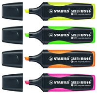 STABILO Textmarker Green Boss Mehrfarbig
