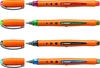 STABILO Tintenroller STABILO Worker Fine 4er Etui 0.3 mm Mehrfarbig