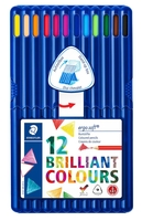 STAEDTLER Buntstifte Ergosoft Farbstift, 12er Mehrfarbig