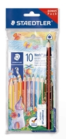 STAEDTLER Buntstifte Farbstifte+Bleistift+Radier Mehrfarbig