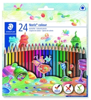 STAEDTLER Buntstifte Staedtler Noris colour,  24x Mehrfarbig