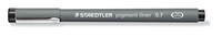 STAEDTLER Fineliner Pigment Liner 308 0.7 mm Schwarz