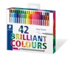 STAEDTLER Fineliner Triplus 0.3 mm Mehrfarbig