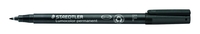 STAEDTLER Folienstifte Lumocolor F,  Wf,  schwarz,  10er 0.6 mm Schwarz