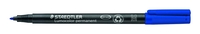 STAEDTLER Folienstifte Lumocolor M Wf blau 10er 1.0 mm Blau