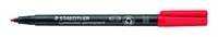 STAEDTLER Folienstifte Lumocolor M Wf rot 10er 1.0 mm Rot