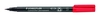 STAEDTLER Folienstifte Lumocolor S Wf rot 10er 0.4 mm Rot