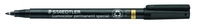 STAEDTLER Folienstifte Lumocolor spezial,  sz,  0, 6mm 0.6 mm Schwarz