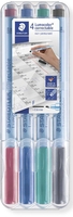 STAEDTLER Folienstifte Staedtler Foliens. Lumocolor F 0.6 Mehrfarbig