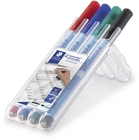 STAEDTLER Folienstifte Staedtler Foliens. Lumocolor M 1.0 mm Mehrfarbig