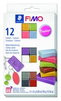 STAEDTLER Modelliermasse Fimo Modeliermasse Fashion Set 8023 C12-5