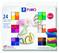 STAEDTLER Modelliermasse Fimo ModeliermasseBig BasicSet 8023 C24-1