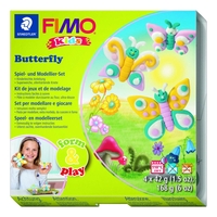 STAEDTLER Modelliermasse Fimo Modelierm.Kids Schmetterl 8034 10 LY