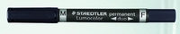STAEDTLER Permanentmarker Duo Permanentmarker blau 0.6 - 1.5 mm Blau