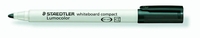 STAEDTLER Whiteboard-Marker compact Lumocolor 1.0 - 2.0 mm Schwarz