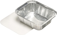 STARPAK Aluschalen STARPAK 25 Aluscha. m.D. 0, 5l 500 ml