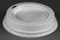 STARPAK Einweg-Deckel 100 Deckel To-Go D:8cm weiß 8 cm
