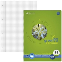 Staufen® Collegeblöcke Collegeblock greenA4 90g kar. kariert DIN A4