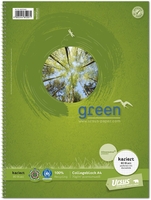 Staufen® Collegeblöcke green kariert DIN A4
