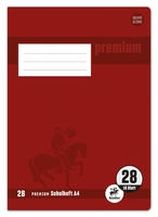 Staufen® Schulhefte Staufen Heft A4 kar.2RD LIN 28 kariert DIN A4 16