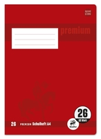 Staufen® Schulhefte Staufen Heft A4 kar.RD LIN 26 kariert DIN A4 32