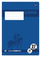 Staufen® Schulhefte Staufen Heft A4 lin.2RD LIN 27 liniert DIN A4 16