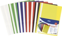 STYLEX TOPPOINT Schnellhefter STYLEX Schnellhefter A4 farbs. DIN A4 Polypropylen (PP) 2x weiß,  2x grün,  2x blau,  2x rot, 