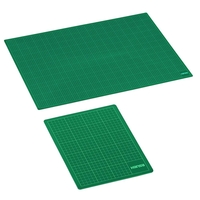 styro Schneidematte Cut-Mat Schneideunterl.30x22cm 2.5 mm 22, 0 x 30, 0 cm grün/schwarz