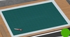 styro Schneidematte Cut-Mat Schneideunterl.90x60cm 2.5 mm 90, 0 x 60, 0 cm grün/schwarz