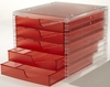 styro Schubladenboxen styroswingbox light 275-8430.22224 DIN C4 27, 0 x 34, 0 x 25, 5 cm