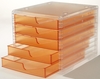 styro Schubladenboxen styroswingbox light 275-8430.24124 DIN C4 27, 0 x 34, 0 x 25, 5 cm
