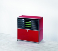 styro Schubladenboxen styroval PRO 8000-90 DIN C4 24, 3 x 33, 5 x 32, 3 cm