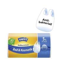 swirl Kosmetikbeutel 3290 5, 0 l weiß - 40 Stück
