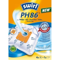 swirl MicroPor Plus PH 86/PH 96 Staubsaugerbeutel - 4 Stück