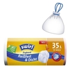 Swirl® Müllbeutel mit Zugband,  15 Stück - weiß