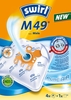 swirl® Staubsaugerbeutel Airspace Staubsb.M49 4bt+1fil