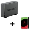 Synology DiskStation DS124 1 Einschub NAS-Server Leergehäuse + 1x Seagate Ironwolf SATA 3.5" HDD 4TB Festplatte